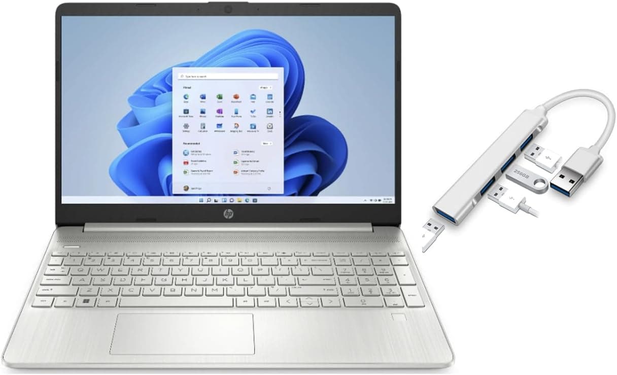 HP 15-DY5131 12th Gen Intel Core i3-1215U 256GB 8GB RAM