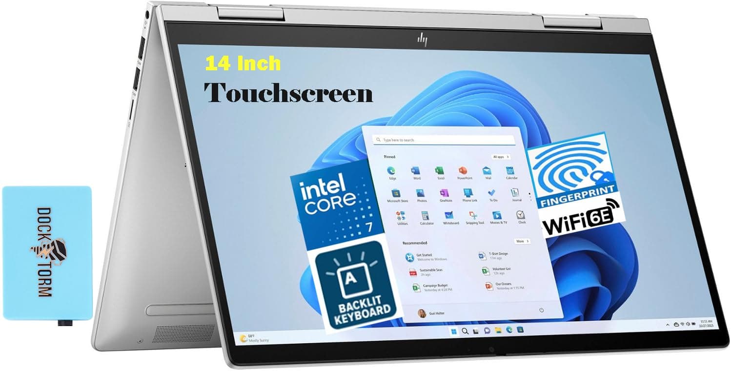 HP Envy x360 14-ES1023 2-IN-1 14th Core 7 150U 512GB 16GBRAM