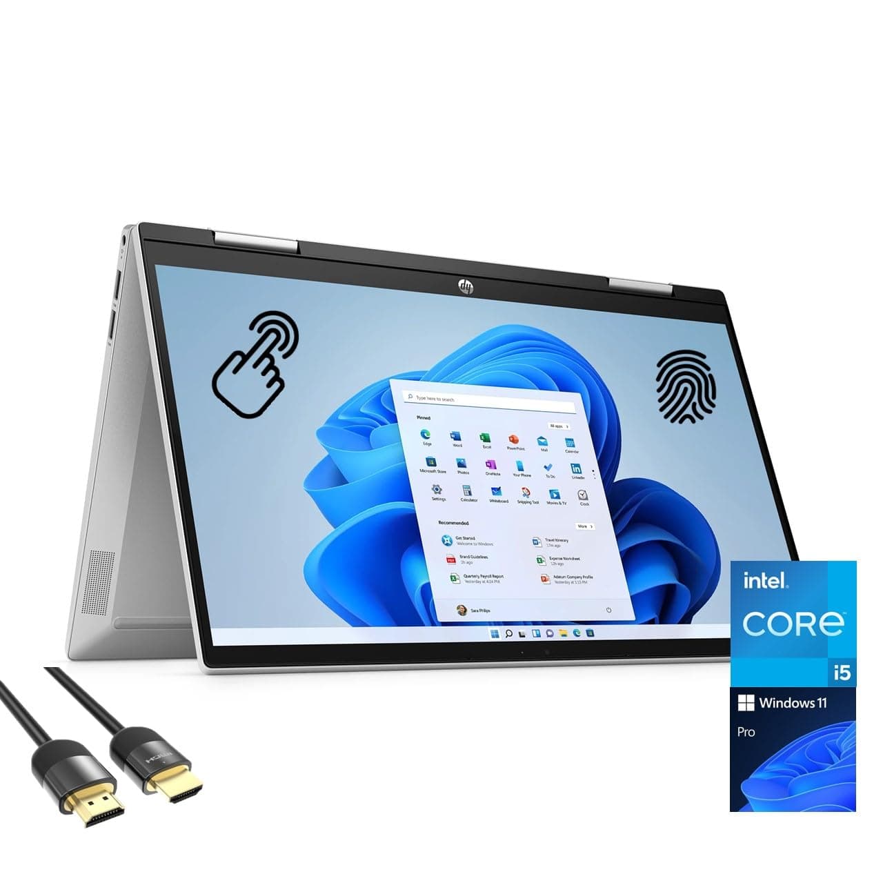 HP Pavilion x360 14-DY2050WM 2-IN-1 12th Gen Intel Core i5-1235U 1.3GHz 256GB 8GB RAM