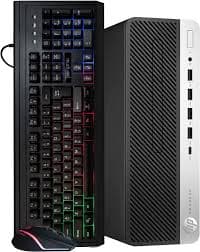 Hp Prodesk 600 G4 Intel Core i5-8500T 500gb HDD 8gb Ram Elite display E223 22"