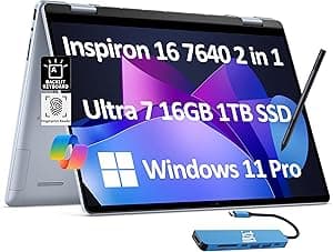 Dell Inspiron 16 Plus 7640 Intel Core Ultra 7 155H 16GB RAM 1TB SSD 16 Windows 11