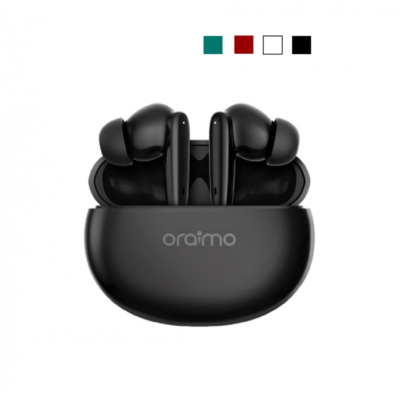 Oraimo Riff Smaller For Comfort TWS True Wireless Earbuds – Black